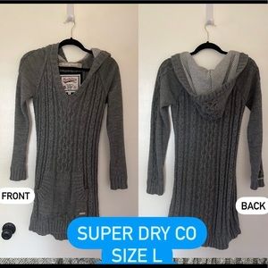 Superdry Co Cable Knit Sweater